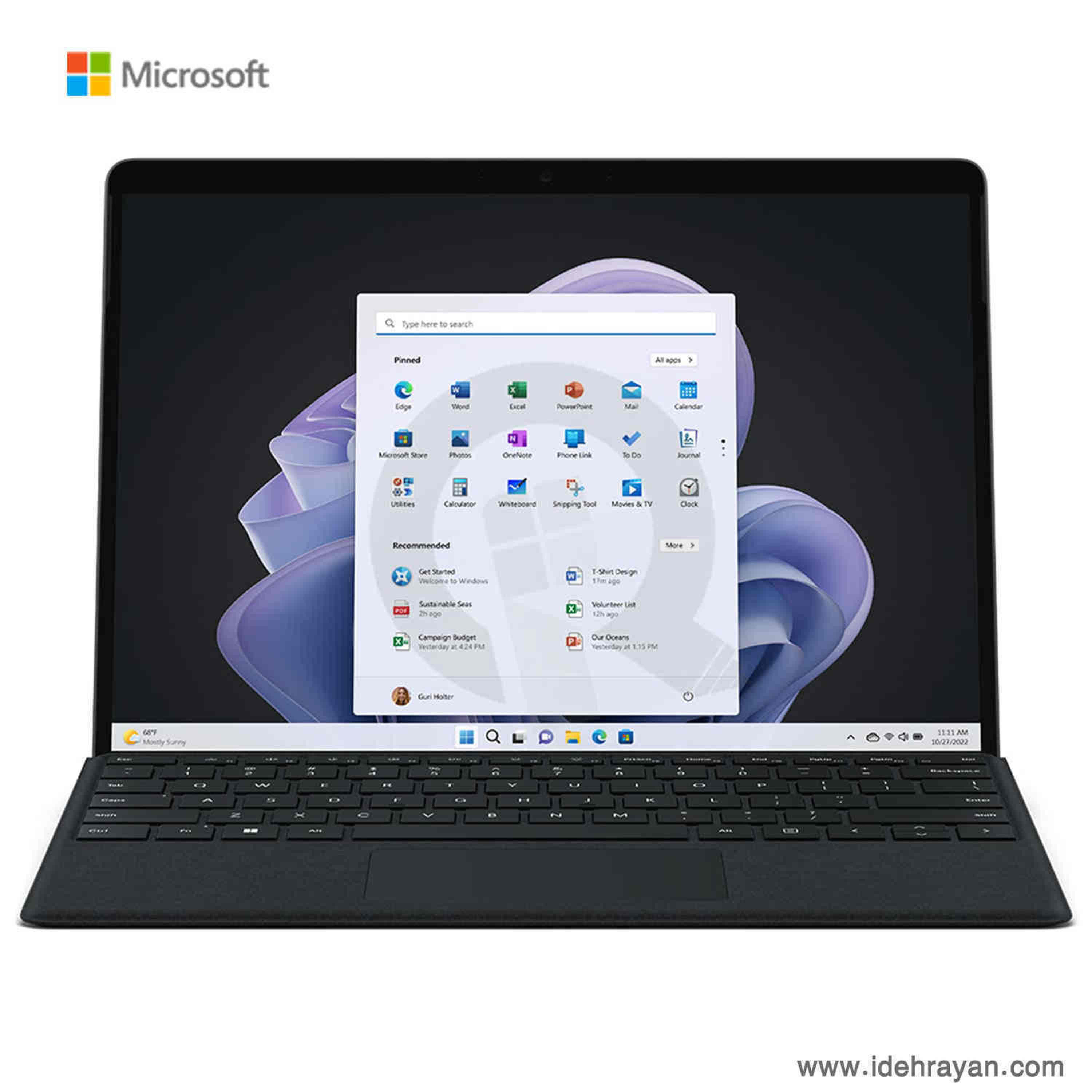 surface pro 9 i5 8 256 قیمت