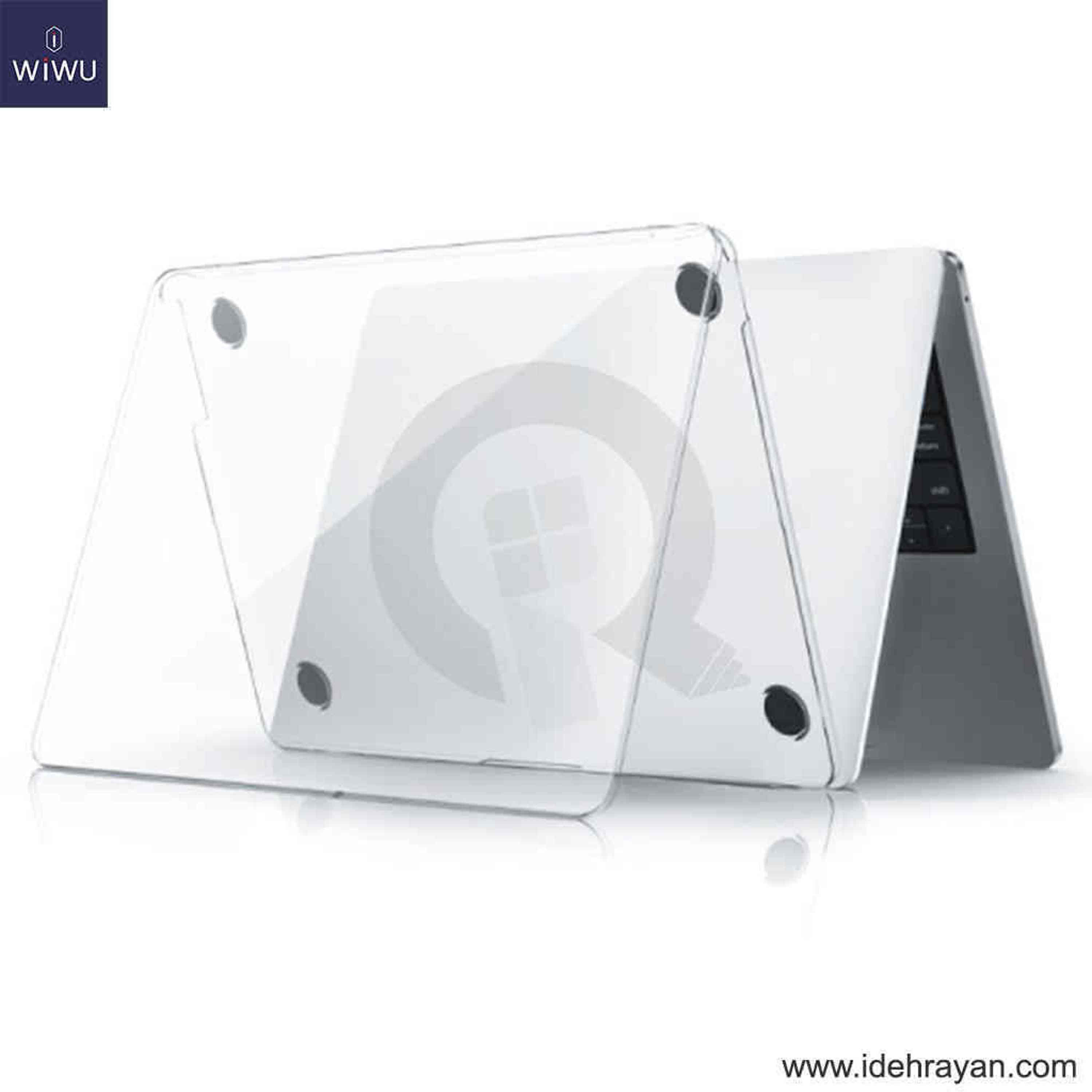 محافظ لپ تاپ ویوو مدل WIWU CRYSTAL SHIELD CASE FOR MACBOOK AIR 13.6" 2022 - TRANSPARENT